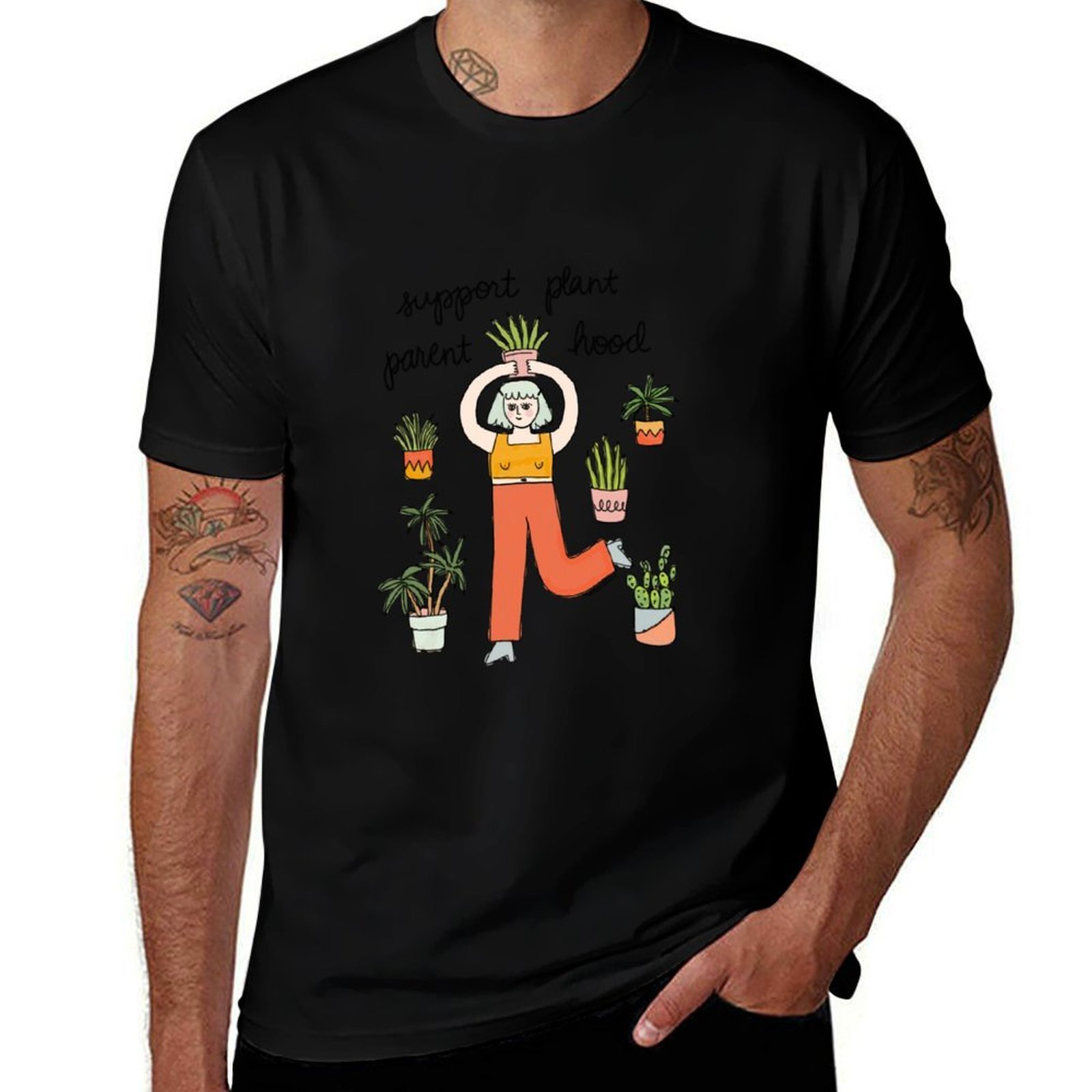 Plant Parenthood - Dukung Plant Parenthood - Kaos Peach