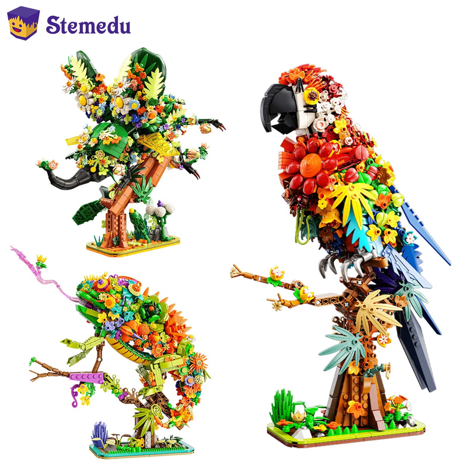 Plant Parenthood - Qilivev Bata Bangunan Burung Beo Unicorn
