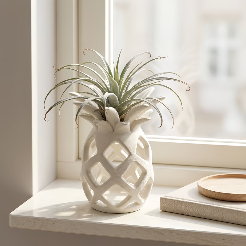 Tempat Tanaman Udara Bentuk Na - Air Plant Tillandsia ulasan dan harga