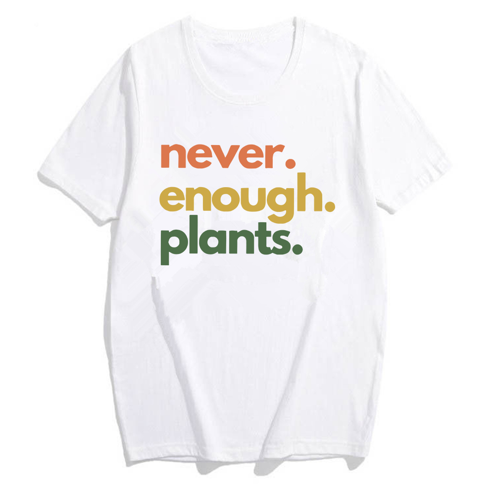 Kaos Never Enough Plants Retro - Plant Parenthood ulasan dan harga