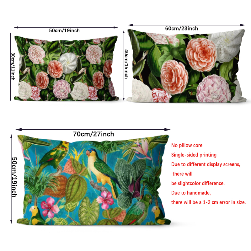 Sarung Bantal Dekoratif Burung - Plant Parenthood ulasan dan harga