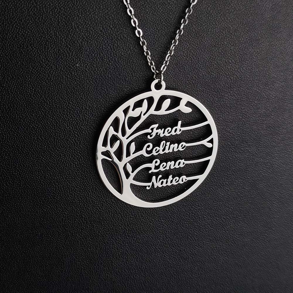 Kalung pohon kehidupan kustom  - Plant Parent Name ulasan dan harga