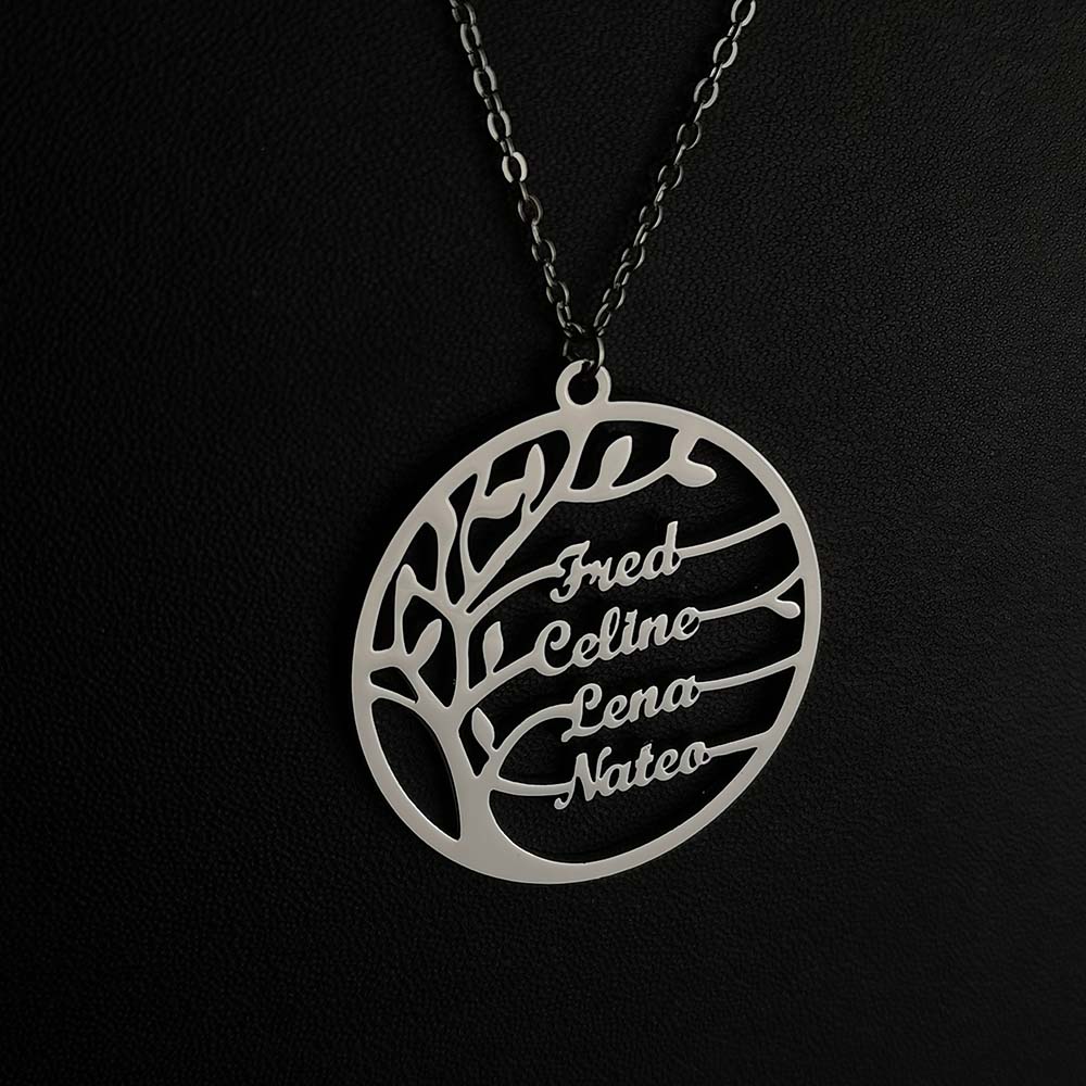 Kalung pohon kehidupan kustom  - Plant Parent Name ulasan dan harga