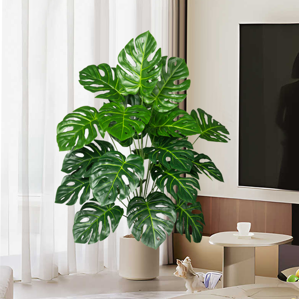 Tanaman palem buatan, pohon Mo - Fiddle Leaf Fig ulasan dan harga