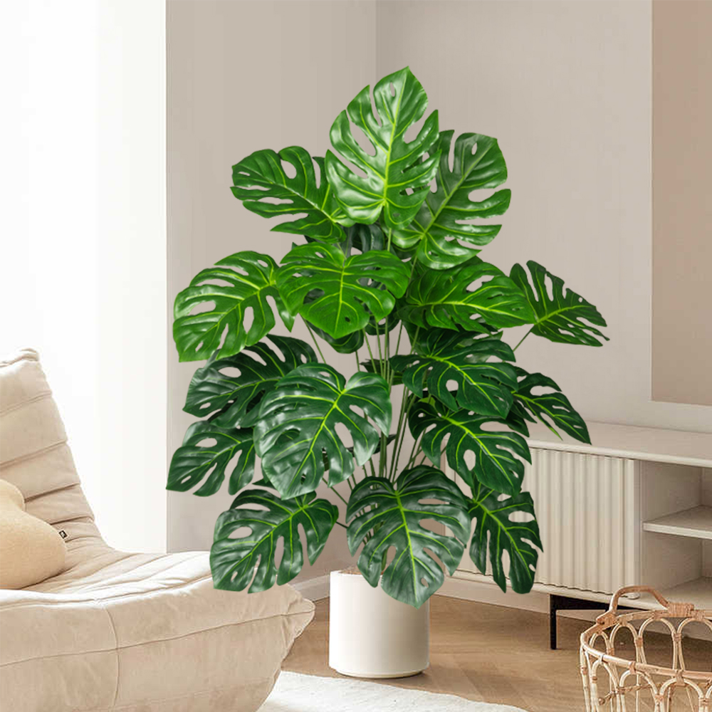 Tanaman palem buatan, pohon Mo - Fiddle Leaf Fig ulasan dan harga